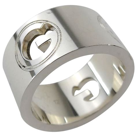 bague gucci argent femme|Bijoux en argent pour femme .